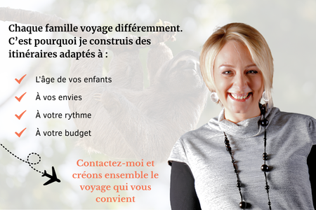 Contactez-moi pour l'organisation de votre voyage en famille au Costa Rica qui convient à votre famille