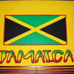 Drapeau Jamaïcain dans un bar