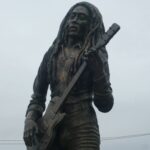 Statue de Bob Marley à Kingston