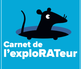 Première page du carnet de l'explorateur au Musée des égouts à Bruxelles