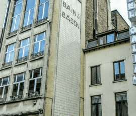 Façade des Bains de Bruxelles