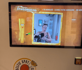 Frietmaton à Selfie au Frietmuseum