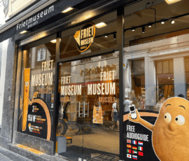 Façade du Frietmuseum à Bruxelles