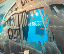 Restaurant Nemo 33 avec vue sur la piscine