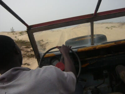 circuit 6x4 dans le désert de Dakar
