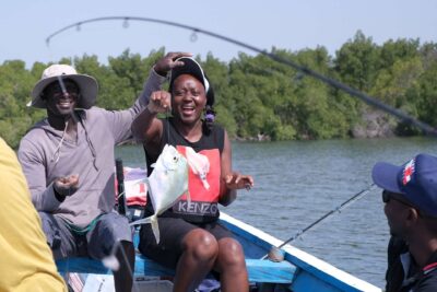 Pêche dans la mangrove en Basse Casamance