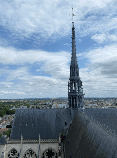 Vue panoramique depuis la cathédrale d'Amiens