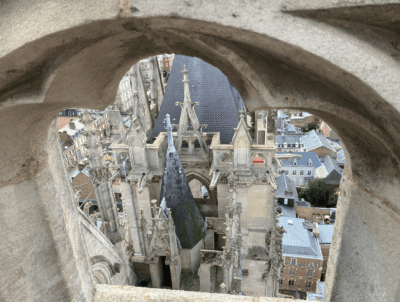 Vue panoromique de la cathédrale d'Amiens