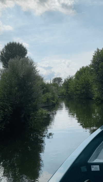 Balade en bateau sur les hortillonnages d'Amiens