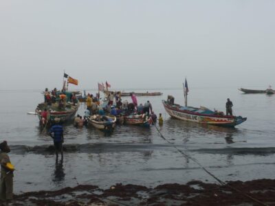 pirogues au Sénégal