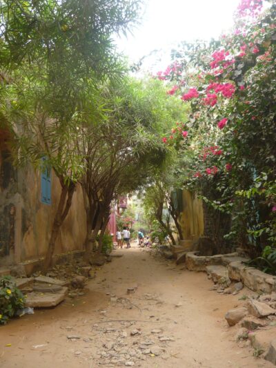 ruelles de l'île de Gorée