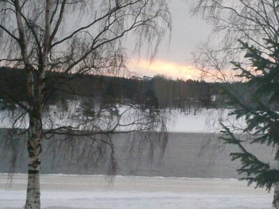 paysage en Laponie