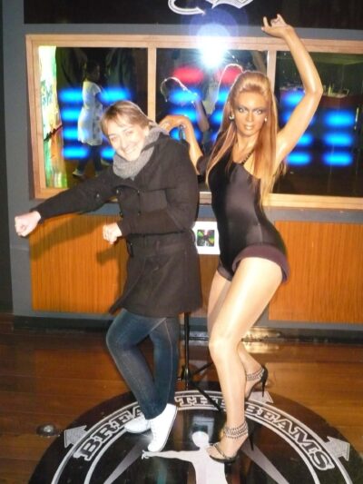 Beyonce au musée de cire Madame Tussauds
