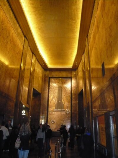 Entrée de l'Empire State Building