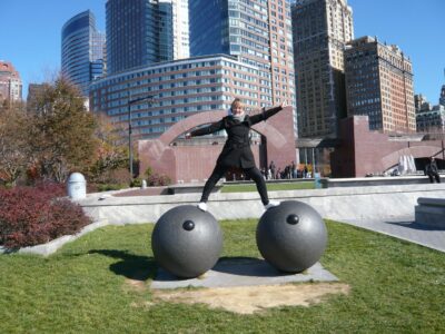 Statues Eyes de Louise Bourgeois au Battery Park City