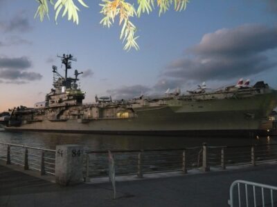 Porte avion USS Intrepid du musée militaire de New York